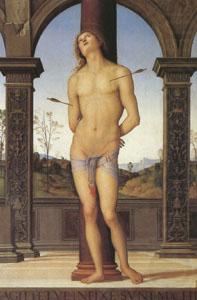 st Sebastian (mk05), Pietro vannucci called IL perugino